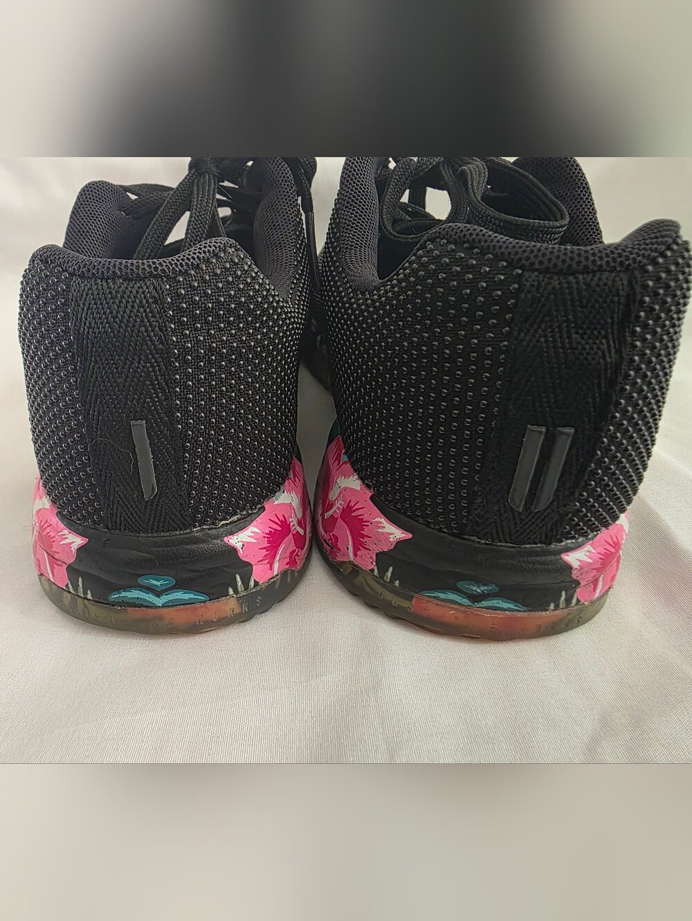 NOBULL Black Tropical Print Women’s Trainer Plus Size 9 - Picture 5 of 9